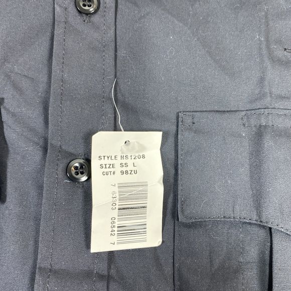 "THE FORCE" NEW W/TAG Navy Blue Uniform Short Sleeves Wilmington Fire Dept Patch - Picture 7 of 7